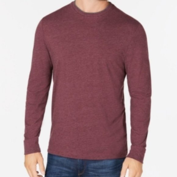 Club Room Mens Doubler Red Cotton Crewneck Tee T-Shirt Top  Size XXL - Picture 1 of 12